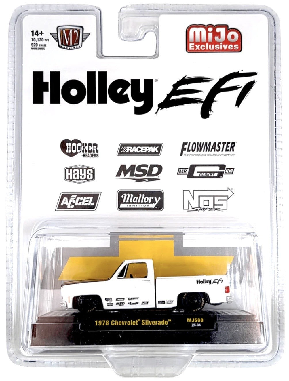 M2 Machines 1978 Chevrolet Silverado Holley EFI White