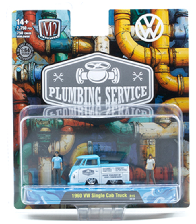 M2 Machines 1960 VW Single Cab Truck Plumbing Service