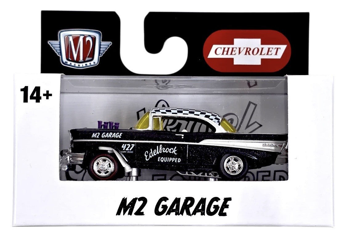 M2 Machines 1957 Chevrolet Bel Air Gasser Detroit Muscle R94