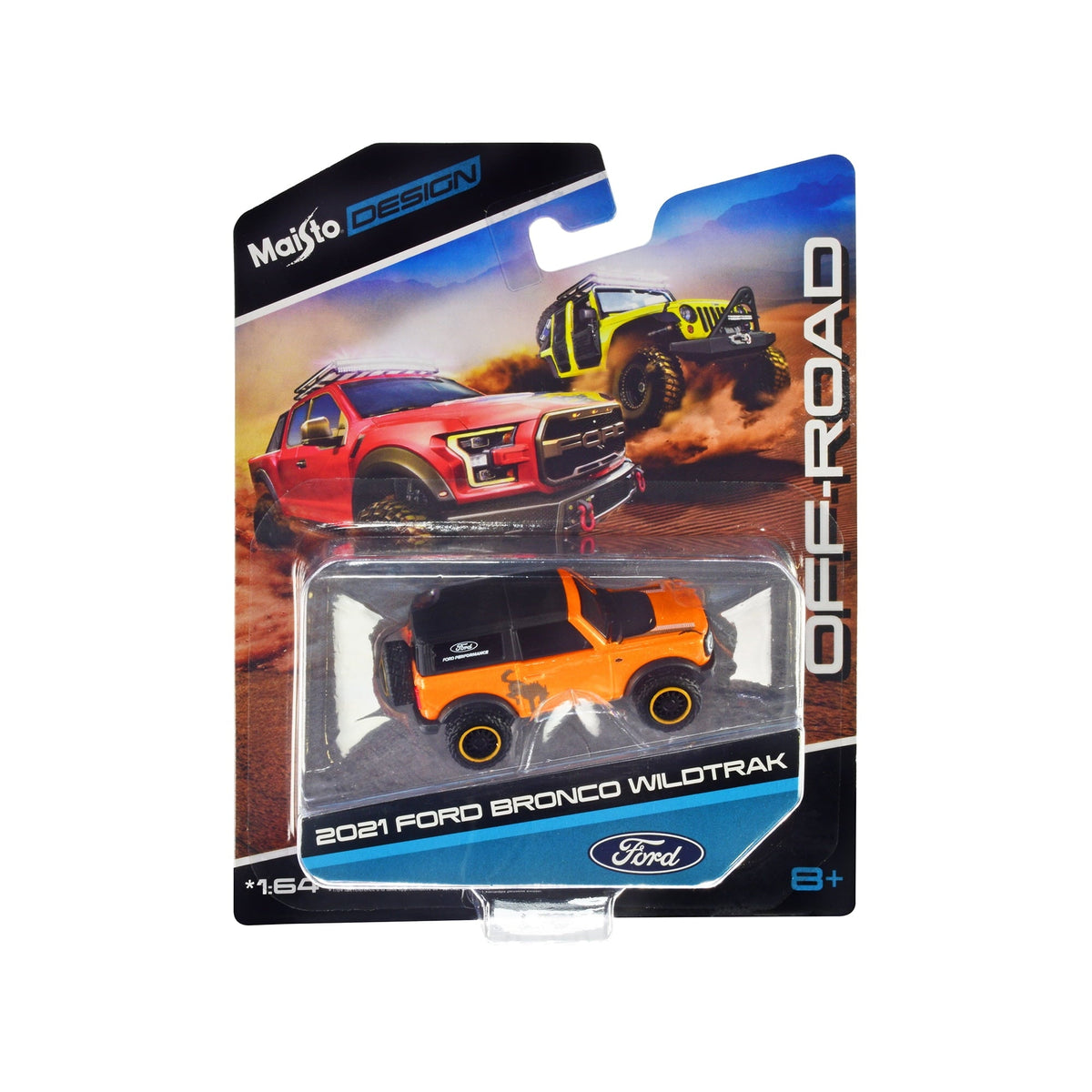 Maisto 2021 Ford Bronco WildTrack Off Road 1:64 Scale