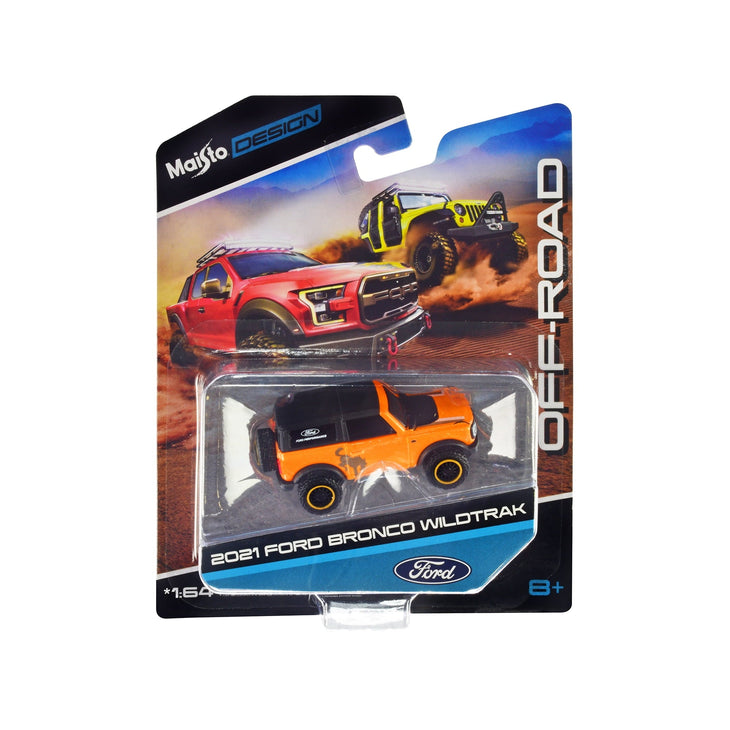 Maisto 2021 Ford Bronco WildTrack Off Road 1:64 Scale