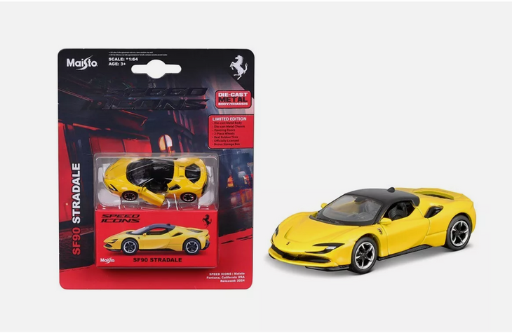 Maisto 1:64 Speed Icons Ferrari FF90 Stradale – Yellow