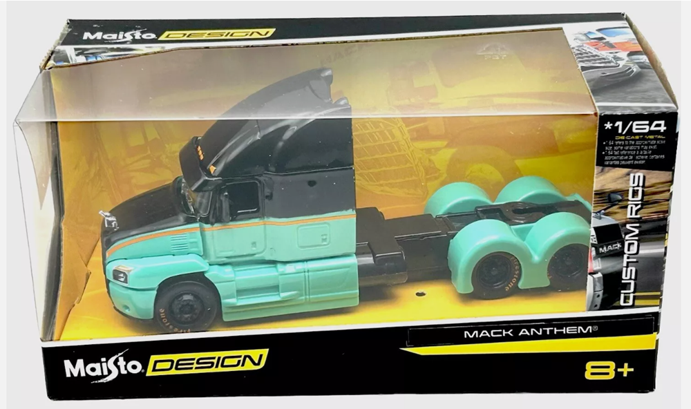 MAISTO DESIGN MACK ANTHEM CUSTOM RIGS 1:64