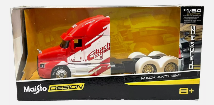 MAISTO DESIGN MACK ANTHEM CUSTOM RIGS 1:64
