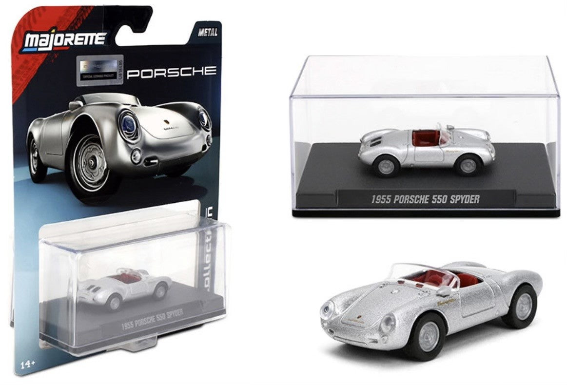 Majorette 1955 Porsche 550 Spyder 1:64 Scale