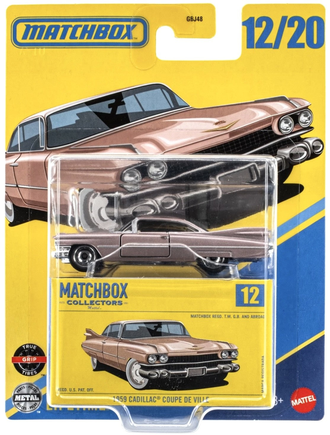 Matchbox 1959 Cadillac Coupe De Ville Collectors