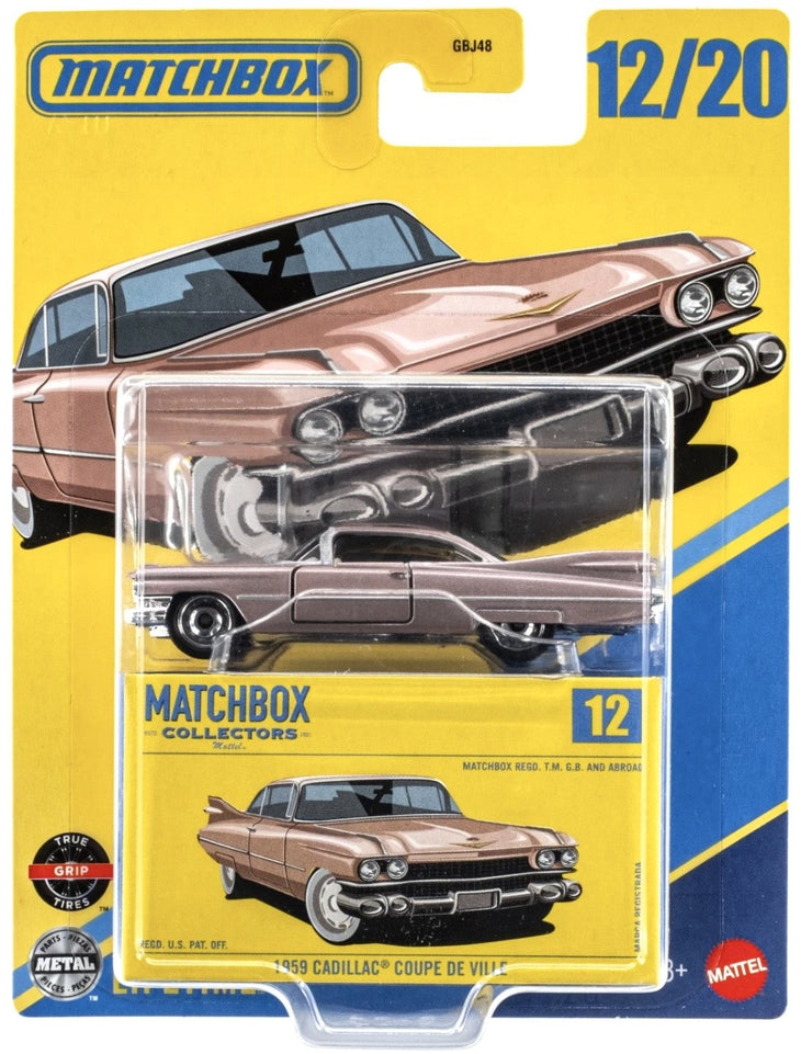 Matchbox 1959 Cadillac Coupe De Ville Collectors