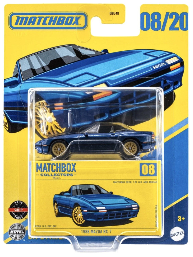 Matchbox 1988 Mazda RX-7 Matchbox Collectors 987B