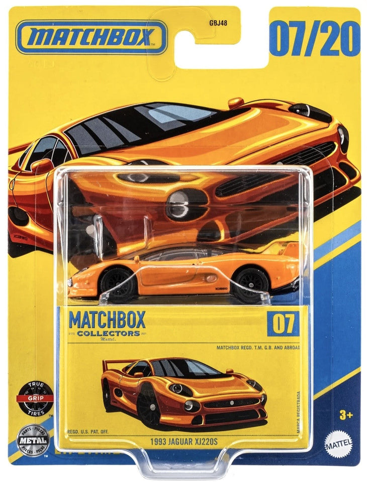Matchbox 1993 Jaguar XJ220S Matchbox Collectors 987B
