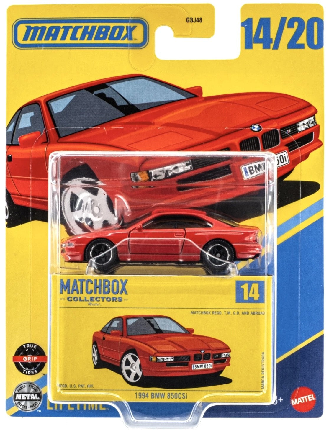 Matchbox 1994 BMW 850CSi Collectors