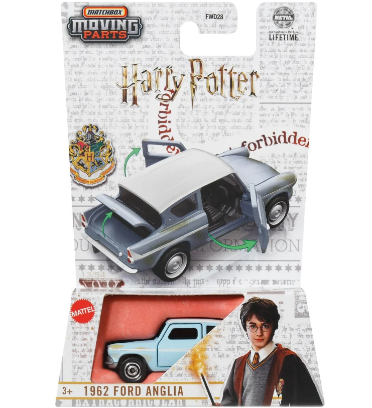 Matchbox 1962 Ford Anglia Moving Parts 2025