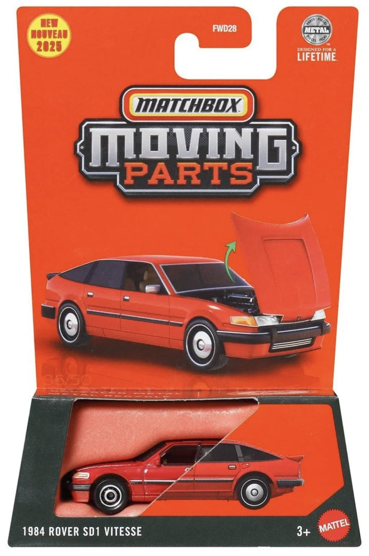 Matchbox 1984 Rover SD1 Vitesse Moving Parts New 2025