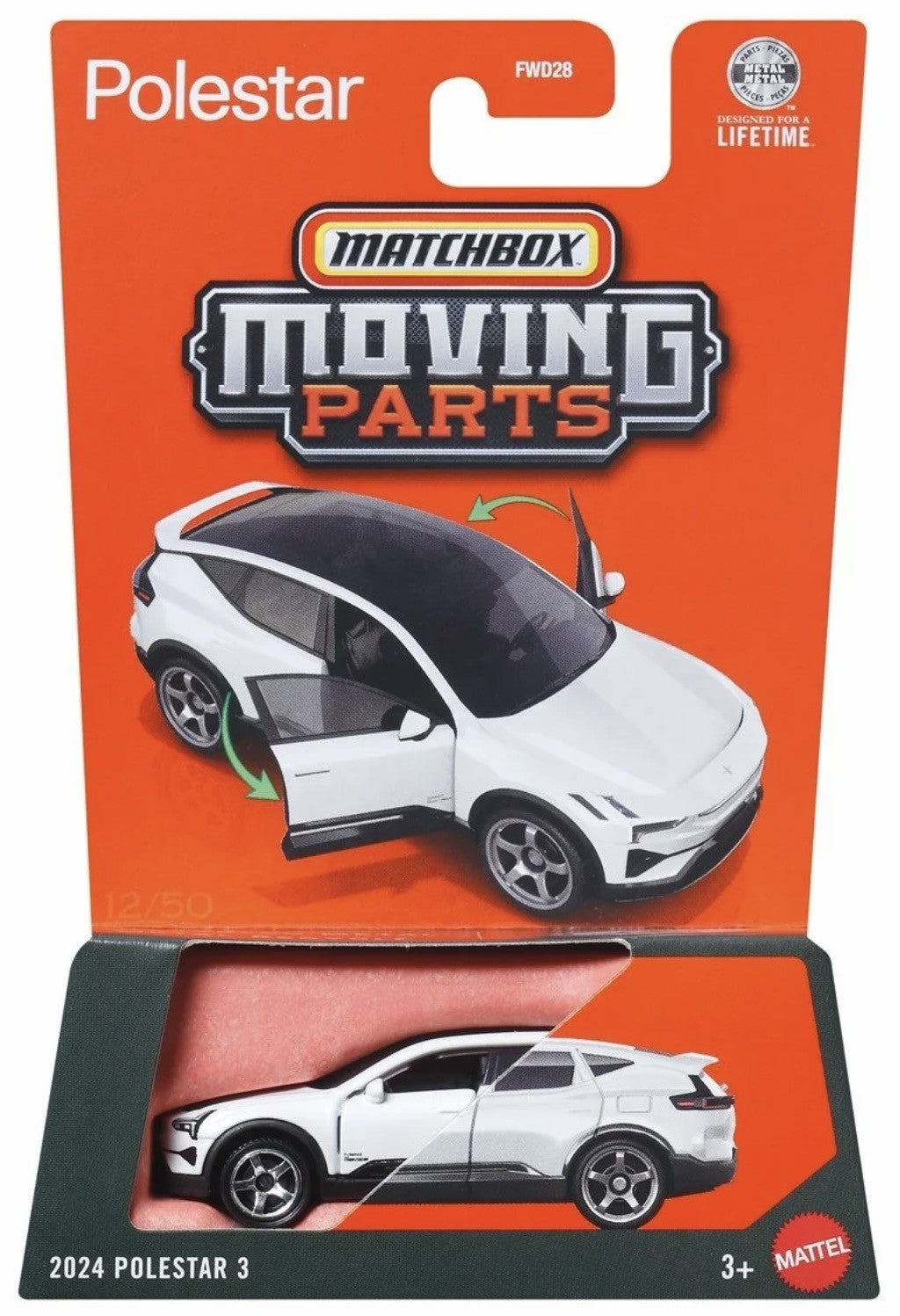 Matchbox 2024 Polestar 3 Moving Parts New 2026
