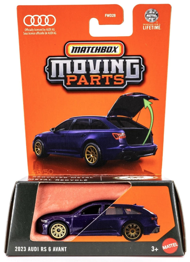 Matchbox 2023 Audi Rs Avant Moving Parts New 2025