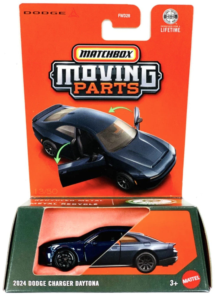Matchbox 2024 Dodge Charger Daytona Moving Parts New 2026