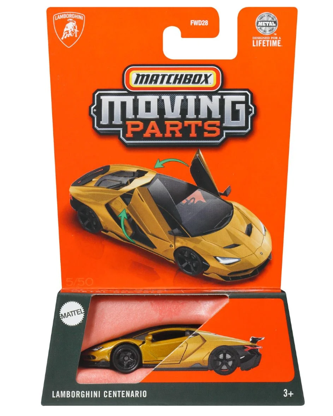 Matchbox Lamborghini Centenario Moving Parts 2025