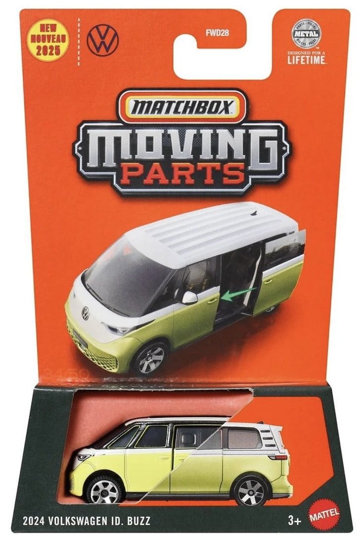 Matchbox 2024 Volkwagen ID Buzz Moving Parts New 2025