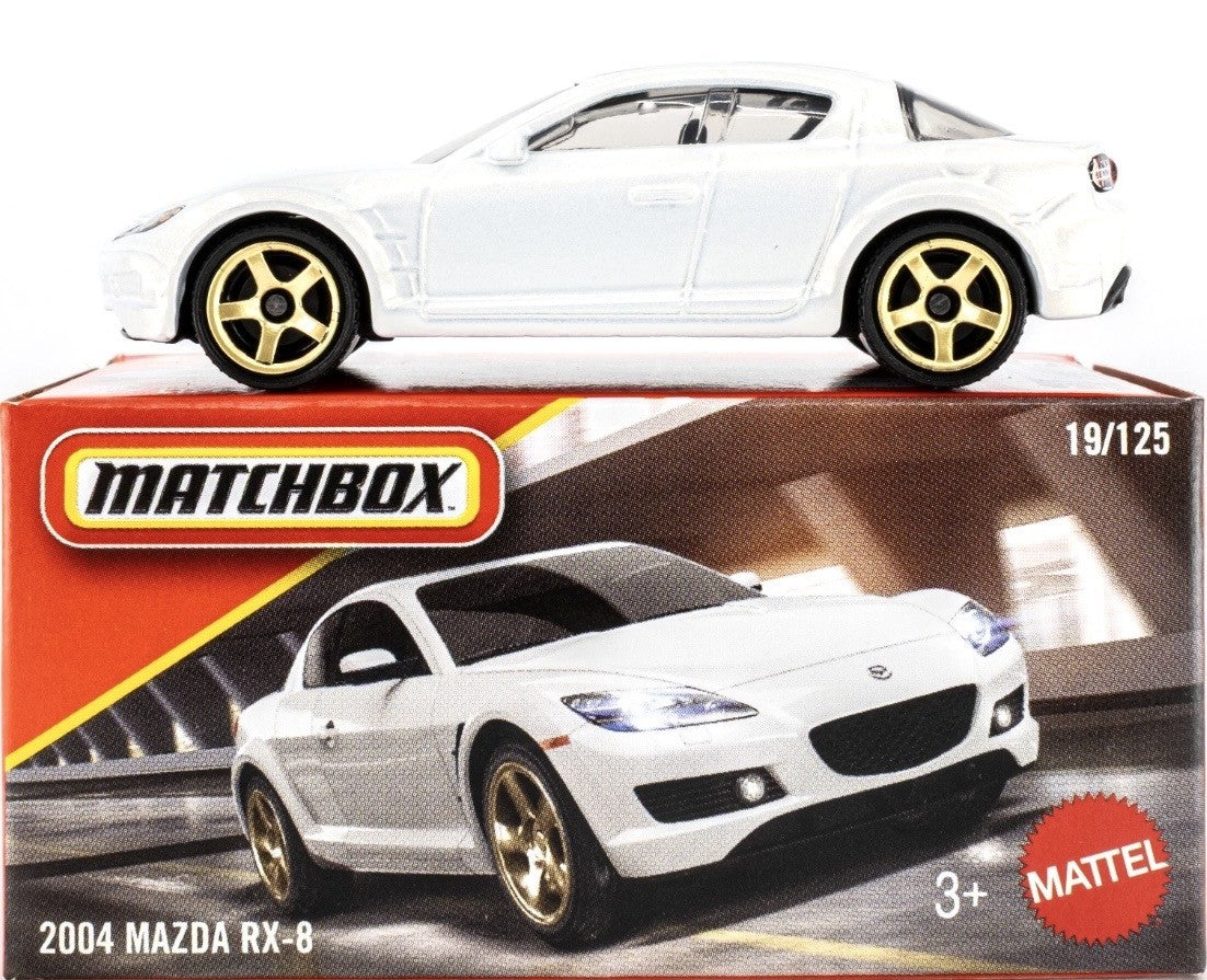 Matchbox 2004 Mazda RX-8 Power Grabs New 2026