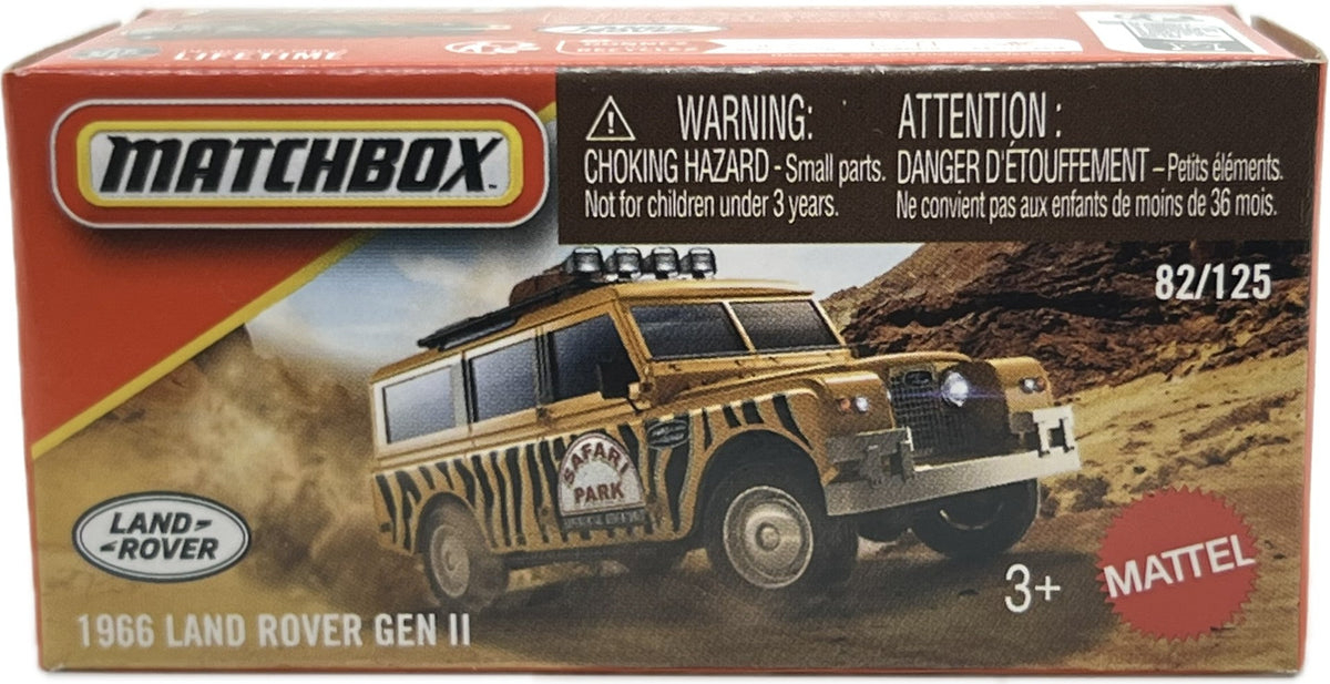 Matchbox 1966 Land Rover Gen II Power Grabs New 2026