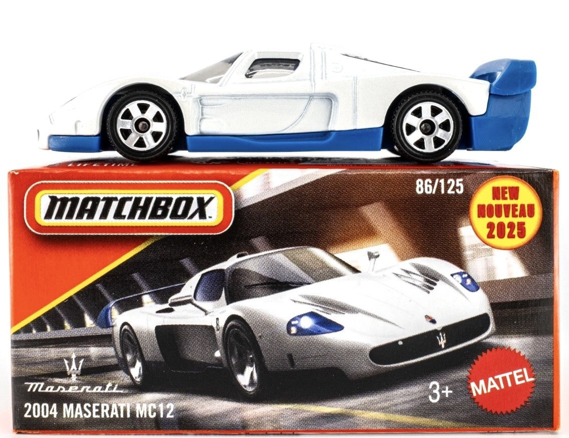 Matchbox 2004 Maserati MC12 Power Grabs New 2025