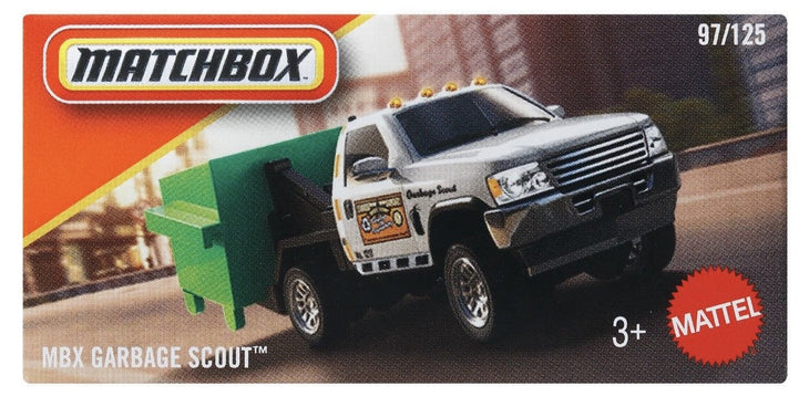 Matchbox MBX Garbage Scout Power Grabs 2025