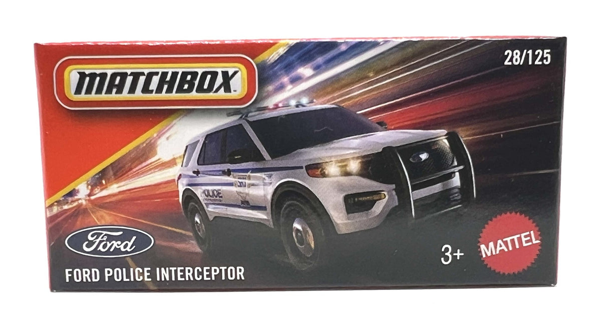 Matchbox Ford Police Interceptor Power Grabs New 2026
