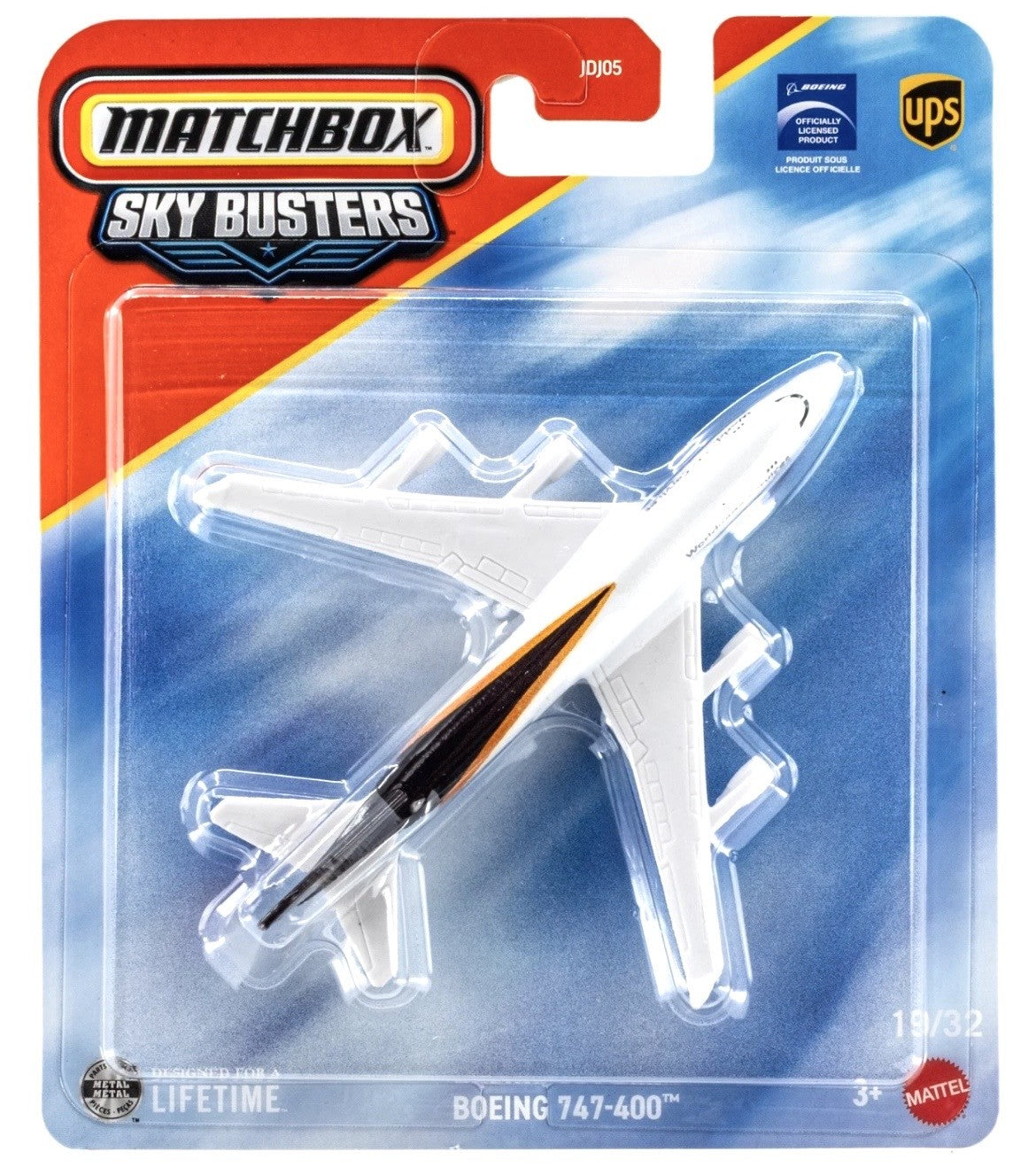 Matchbox UPS Boeing 747-400 Sky Busters
