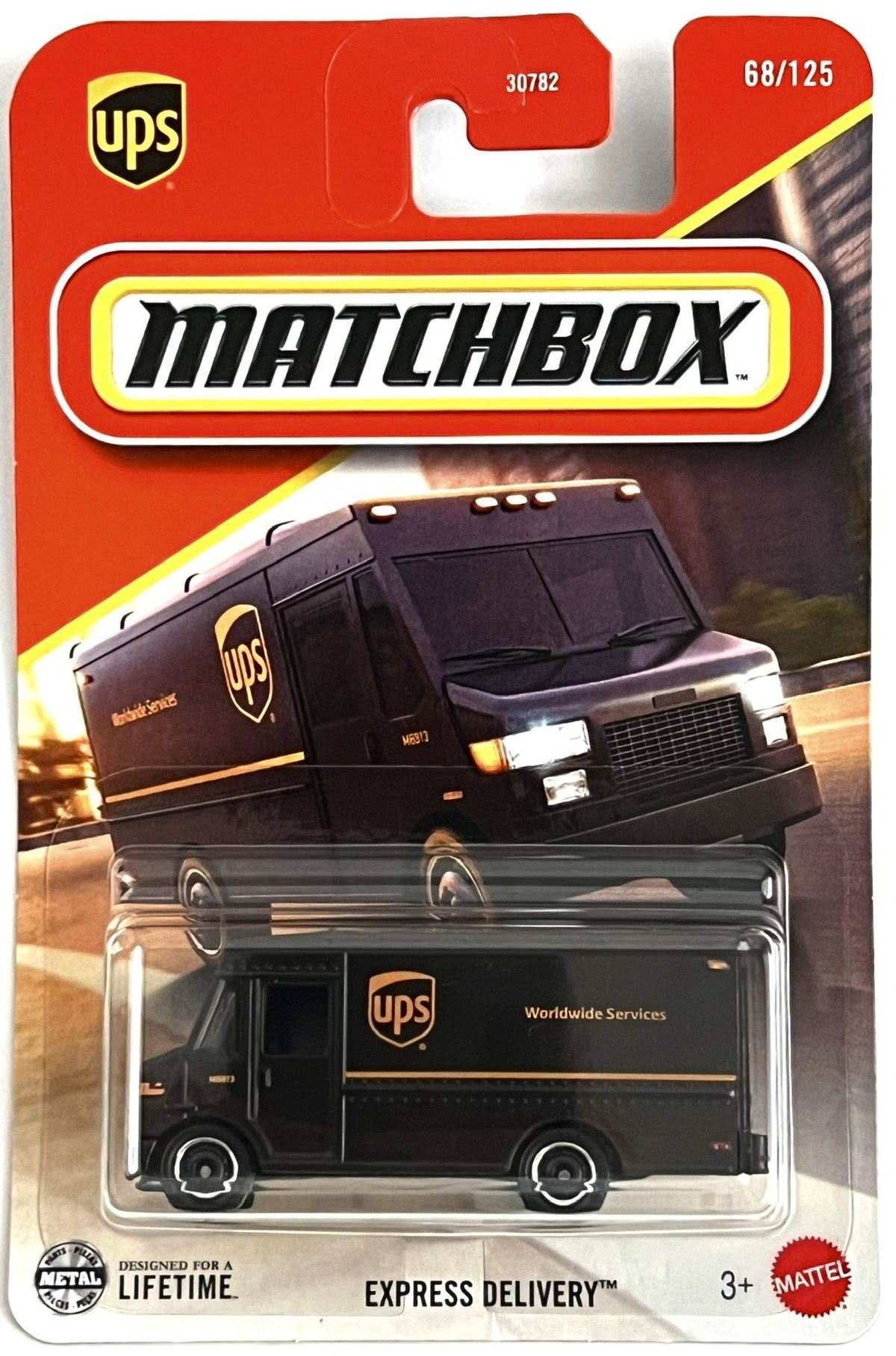 Matchbox Express Delivery UPS Truck New 2025