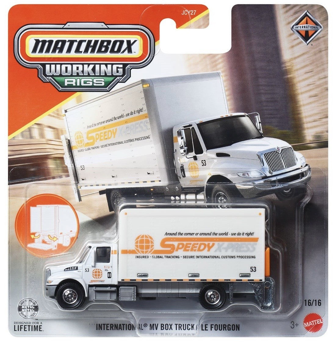 Matchbox International MV Box Truck Working Rigs New 2026