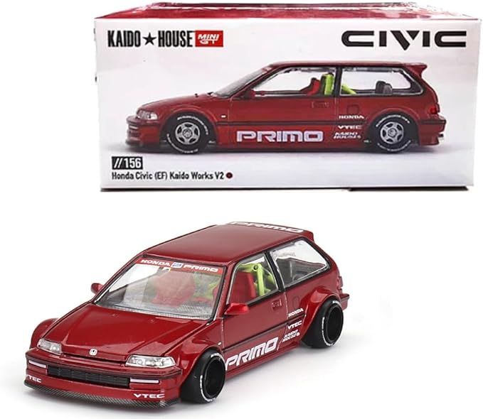 Kaido House Mini GT Honda Civic (EF) Kaido Works V2 1:64 Scale