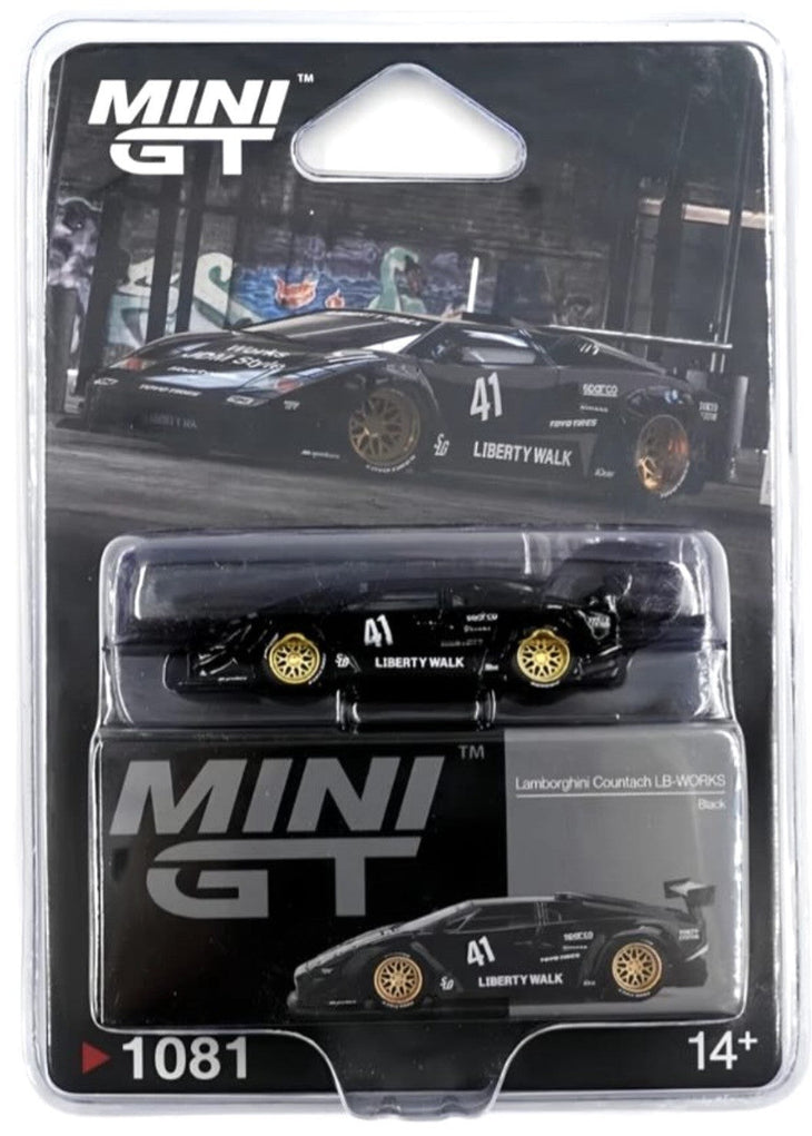 Mini GT Lamborghini Countach LB-Works 1:64 Scale