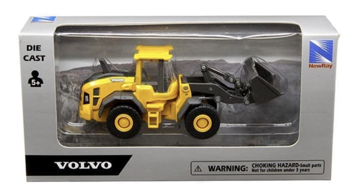 New Ray Volvo Construction Wheel Loader 60H Yellow 1:50 Scale0 Scale