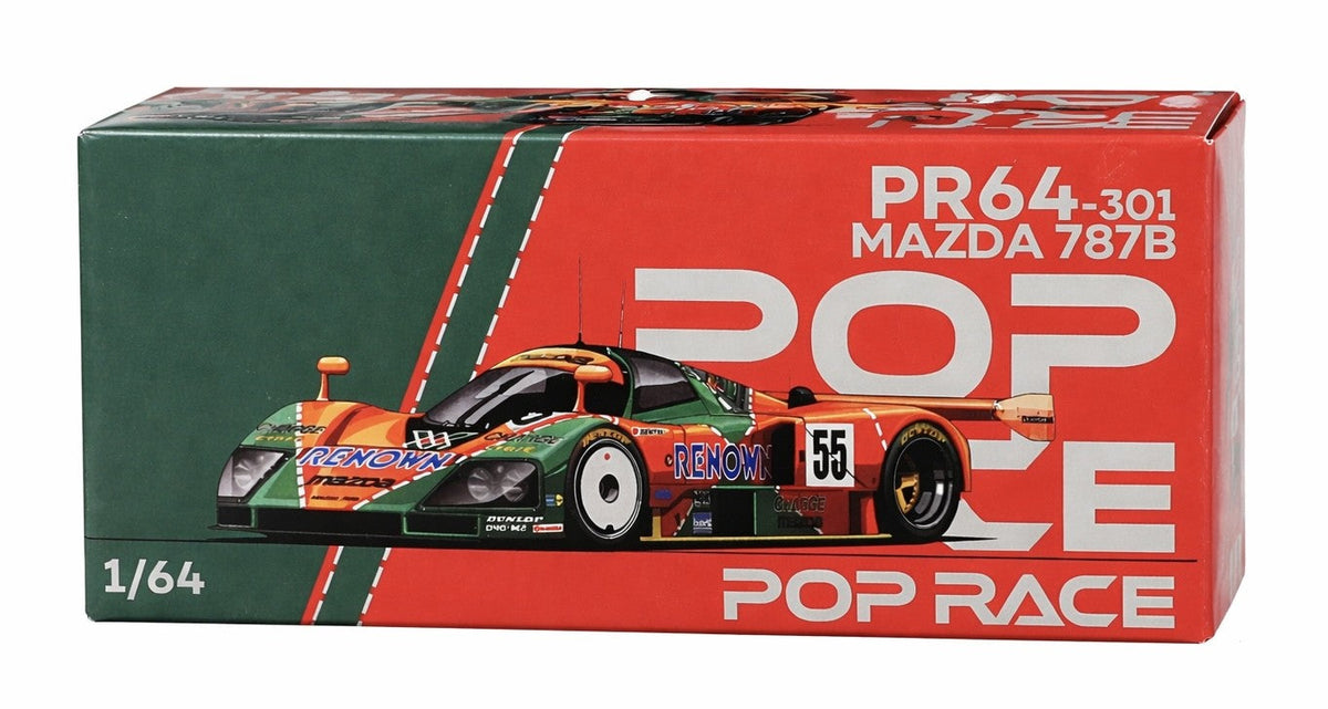 Pop Race Mazda 787B 1991 Le Mans 24H Winner PR64-301 New 2026