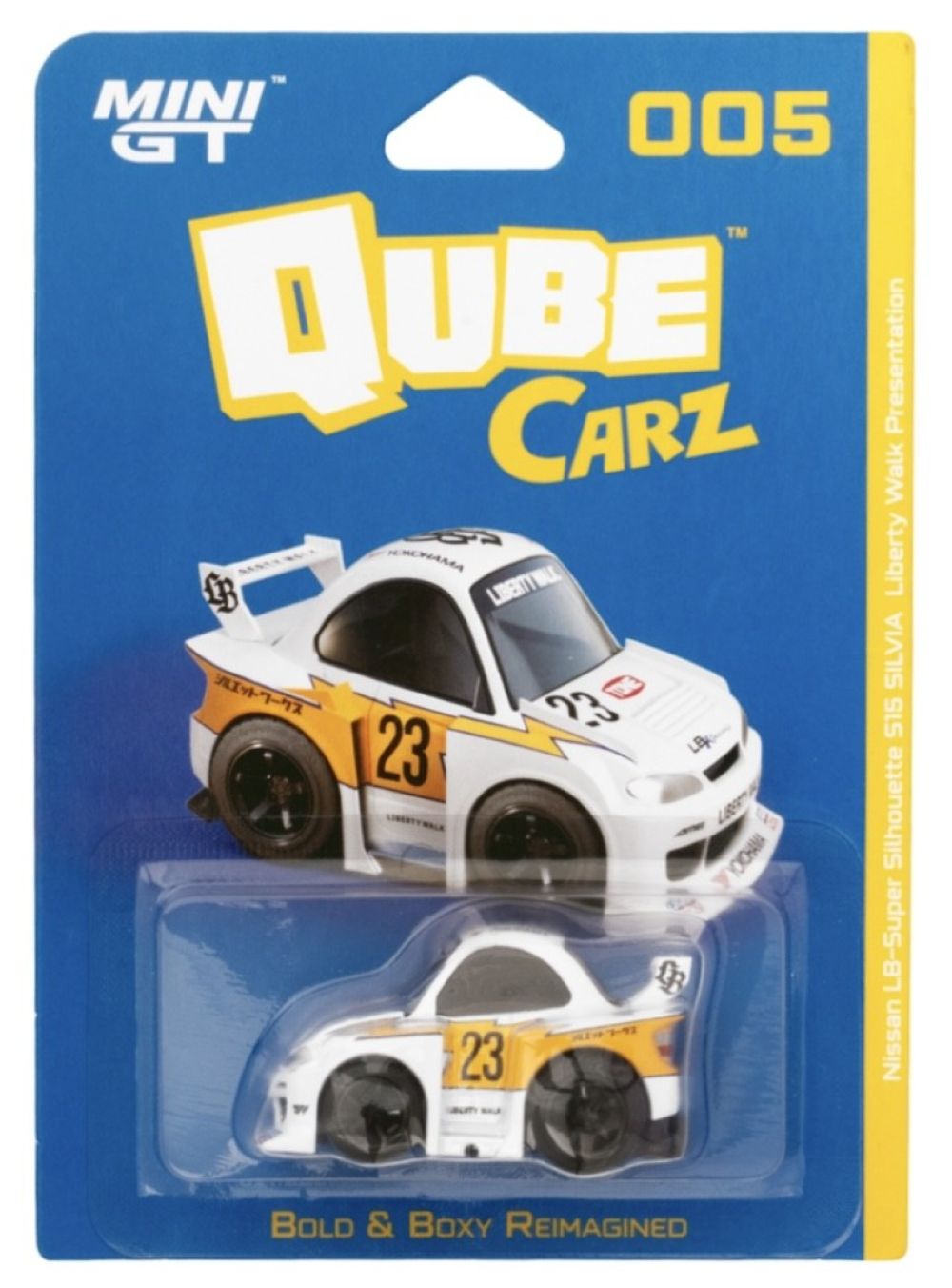 Mini GT Qube Carz Nissan LB-Super Silhouette S15 SILVIA Liberty Walk Presentation