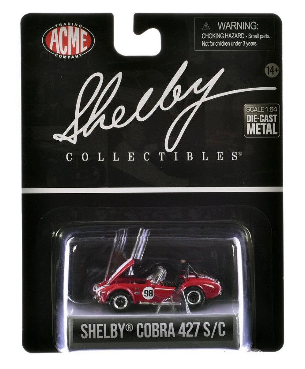 Shelby Collectibles 1965 Shelby Cobra 427 SC 50th Anniversary Premium 1:64