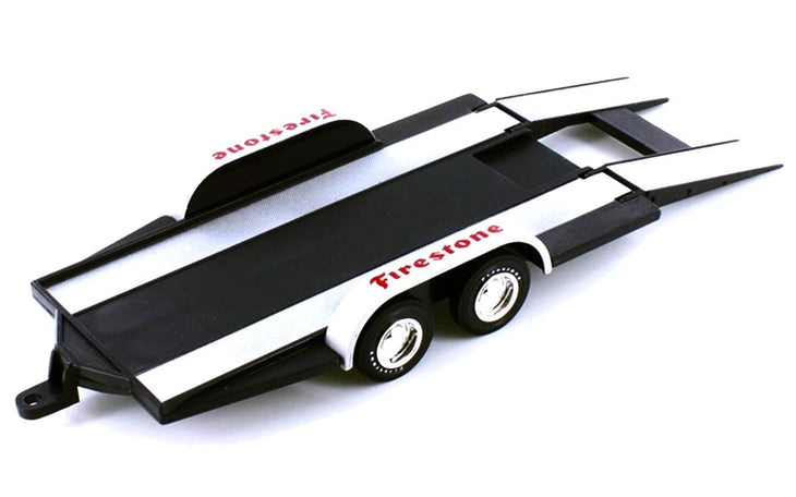 Showcasts Collectibles Car Trailer Firestone 1:24 Scale