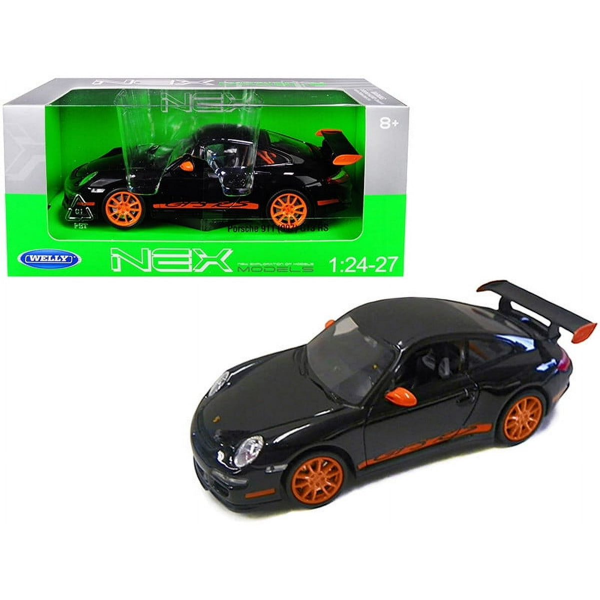 Welly 1:24 Porsche 911 (997) GT3 RS (Black)
