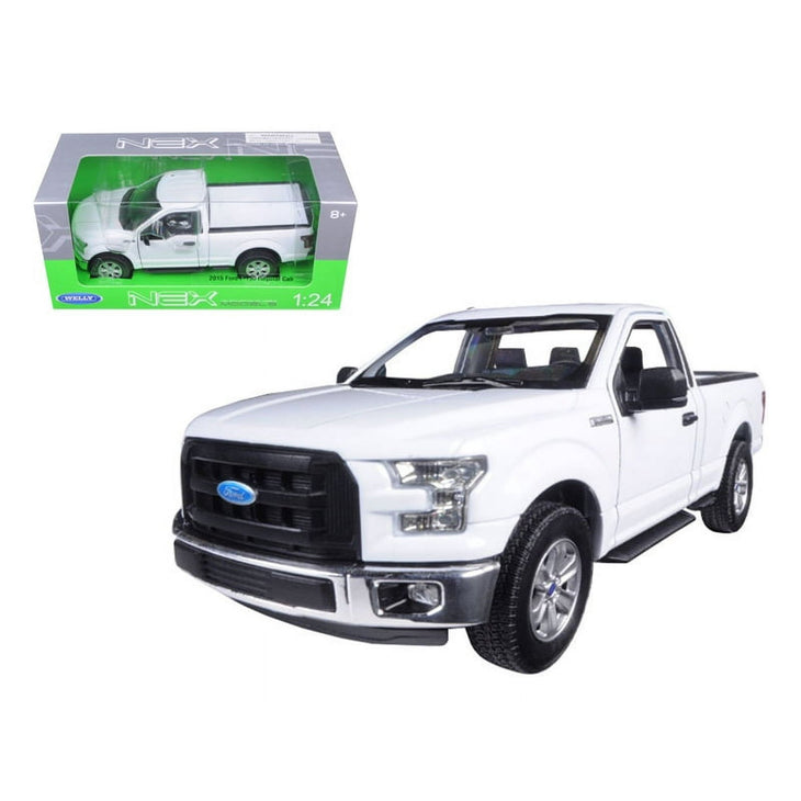 Welly 1:24 2015 Ford F-150 Regular Cab White