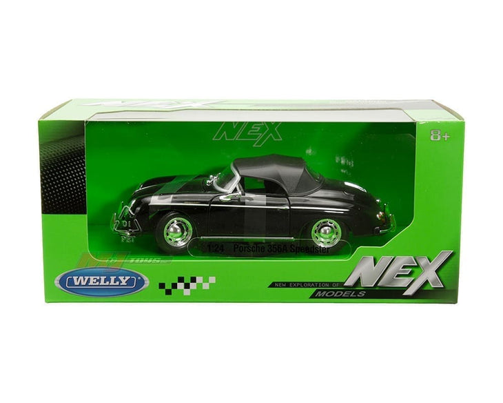 Welly 1:24 Porsche 356A Speedster – Black